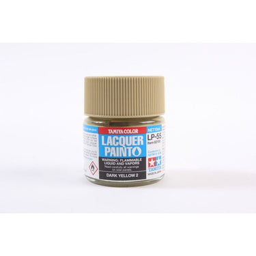 Tamiya 82155 Lacquer Paint LP-55 Dark Yellow 2 (10ml)